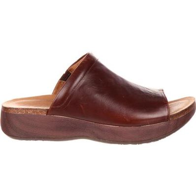 4EurSole My Time Women's Brown Slide Sandal, , large