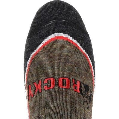 Rocky Outback Hiking Over the Calf Sock, Loden(Green), large