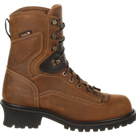 Rocky Sawblade 8 Inch Composite Toe Logger Men s Waterproof
