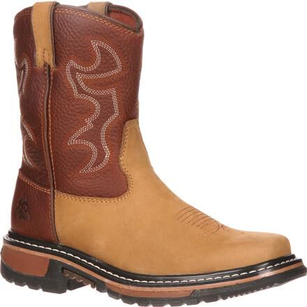 Rocky Ride Big Kid Western Boot RKYW090