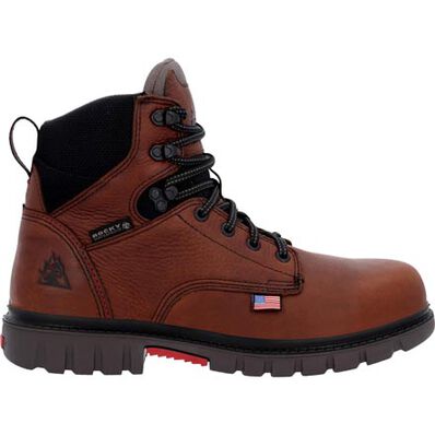 Rocky Worksmart 6" Waterproof Composite Toe Work Boot, , large