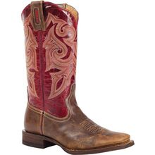 Rocky HandHewn Women's Square Toe Western Boot