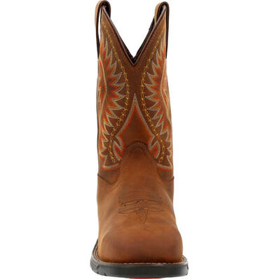 Rocky Rugged Trail Waterproof Western Boot, , large
