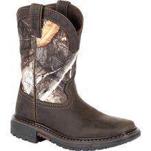 Rocky Kids' Ride FLX Waterproof Western Boot