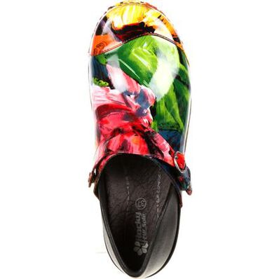 4EurSole Inspire Me Women's Patent Print Clog, , large