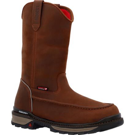Rocky slip on clearance steel toe boots