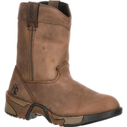 Rocky Kids Aztec Boots FQ0003638 Purchase the Brown Pull On