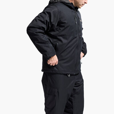 Rocky Rugged 80G Insulated Hooded Jacket, BLACK, large