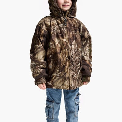 Rocky Junior ProHunter Waterproof Insulated Hooded Jacket, REALTREE APX, large