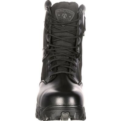 Rocky AlphaForce Zipper Composite Toe Public Service Boot, , large