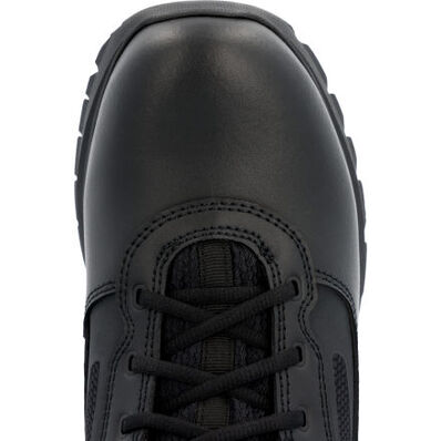 Rocky Cadet 6" Black Side Zip Public Service Boot, , large
