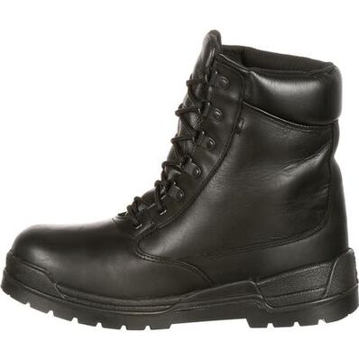 Black Leather Men’s Details about   Rocky 8" Eliminator 81321 Boots 