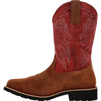 Rocky MonoCrepe 12” Waterproof Western Boot, , large
