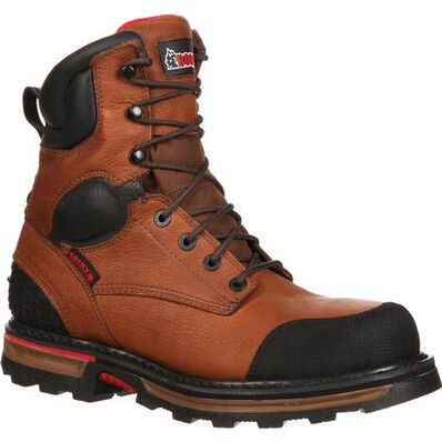 Rocky Elements Dirt Waterproof Work Boot, , large