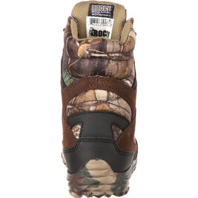 Rocky Big Kid SilentHunter Waterproof 400G Insulated Hunting Boot, , large