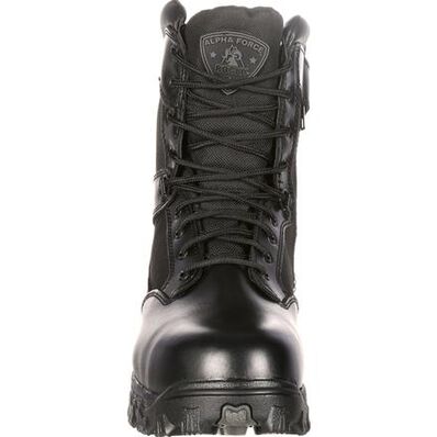 Rocky Alpha Force Zipper Waterproof Public Service Boot, , large