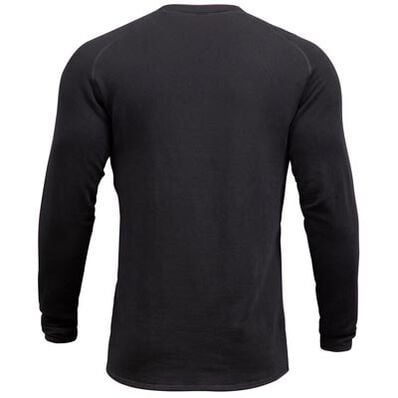 Rocky Heavyweight Thermal Shirt, BLACK, large