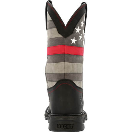 Rocky Red Line Men's Western Boots, style #RKD0088