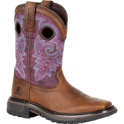 Rocky Kid's Original Ride FLX Western Boot, , large