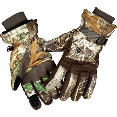 Rocky 100G Insulated Waterproof Outdoor Gloves, Realtree Edge, large