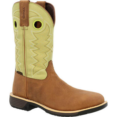 Rocky Rugged Trail Waterproof Western Boot, , large