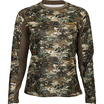 Rocky SilentHunter Women's Long-Sleeve Shirt, Rocky Venator Camo, large