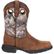 Rocky LT Big Kids' Waterproof Camo Western Boot, , large