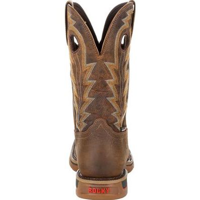 Rocky Long Range Composite Toe Waterproof Western Boot, , large