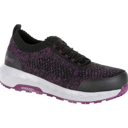 Rocky Women s WorkKnit LX Alloy Toe Athletic Work Shoe RKK0273