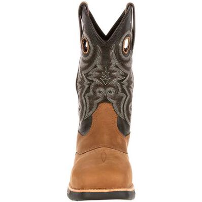 Rocky LT Composite Toe Waterproof Saddle Western Boot, , large