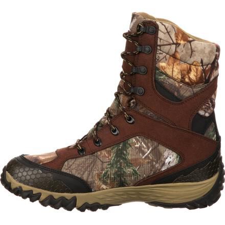 ROCKY RKYS116 SILENT HUNTER MENS REAL TREE LACE UP HUNTING BOOTS 