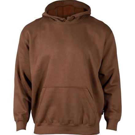 Brown hooded discount sweatshirt