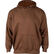 Rocky Worksmart Hooded Sweatshirt, BROWN, large