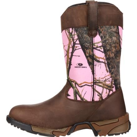 Rocky Women's Aztec Pink Camouflage Boot, style #RKYS133