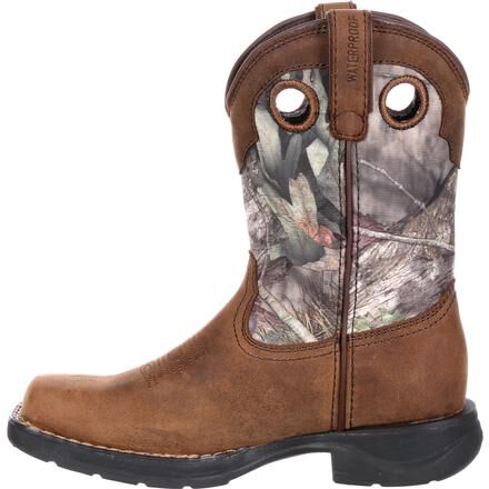 Rocky LT Little Kids Waterproof Camo Light Western Boot