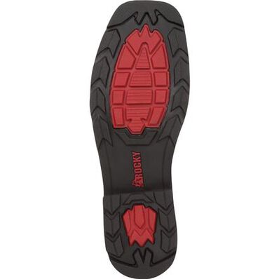 Rocky Farmstead Steel Toe Western Boot, , large