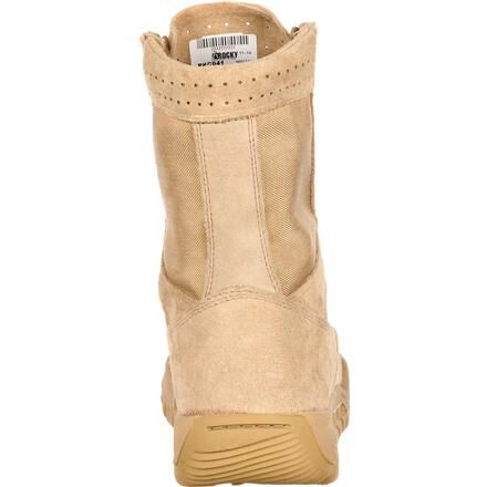 Light tan combat clearance boots
