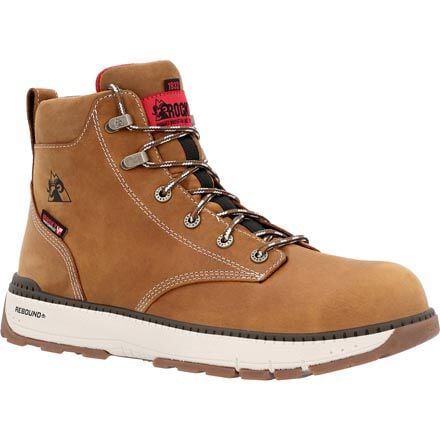 Wedge sole safety toe work boots online