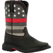 Rocky Red Line Big Kid Western Boot