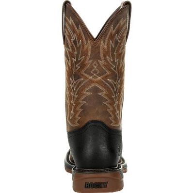 Rocky Original Ride FLX Steel Toe Western Boot, , large