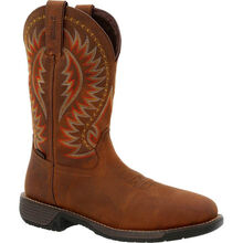 Rocky Rugged Trail Steel Toe Waterproof Western Boot
