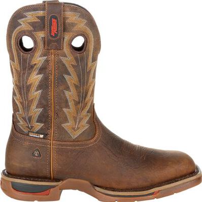 Rocky Long Range Composite Toe Waterproof Western Boot, , large