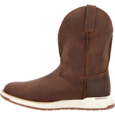 Rocky Farmstead 10" Composite Toe Western Boot, , large