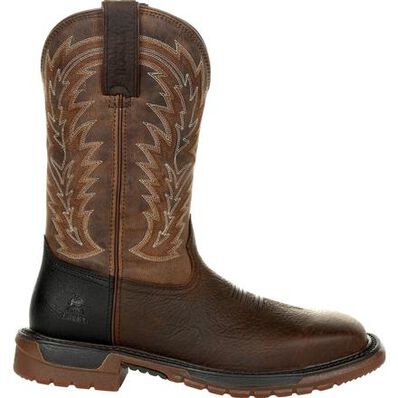 Rocky Original Ride FLX Steel Toe Western Boot, , large