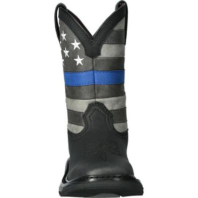 Rocky Blue Line Kid Western Boot, , large