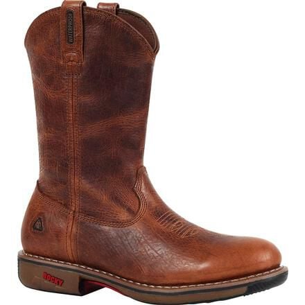 Rocky square toe cowboy boots best sale