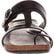 4EurSole Cool Walk Women's Toe Ring Black Flat Sandal, , large