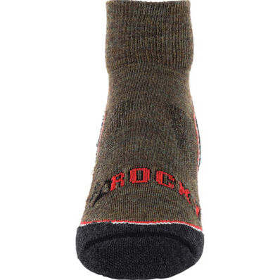 Rocky Outback Hiking Quarter Sock, Loden(Green), large Rocky Outback Hiking Quarter Sock, Loden(Green), large