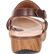 4EurSole Sprightly Women's Brown Low Wedge Slingback Sandal, , large