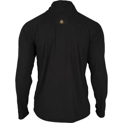 Rocky SilentHunter 1/4 Zip Jacket, Black with Realtree Edge, large